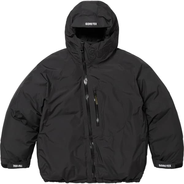 Supreme GORE-TEX 700-Fill Down Parka - Black (front)