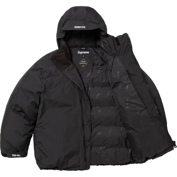 Supreme GORE-TEX 700-Fill Down Parka - Black (front)