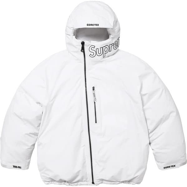 Supreme GORE-TEX 700-Fill Down Parka - White (front)