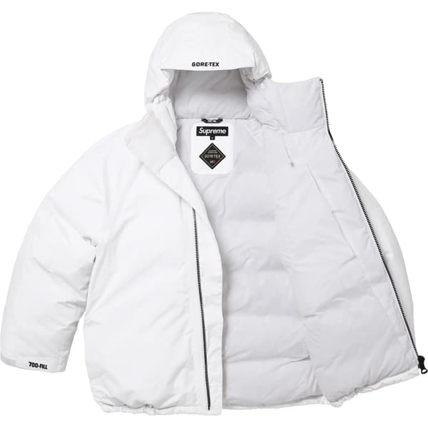 Supreme GORE-TEX 700-Fill Down Parka - White (front)