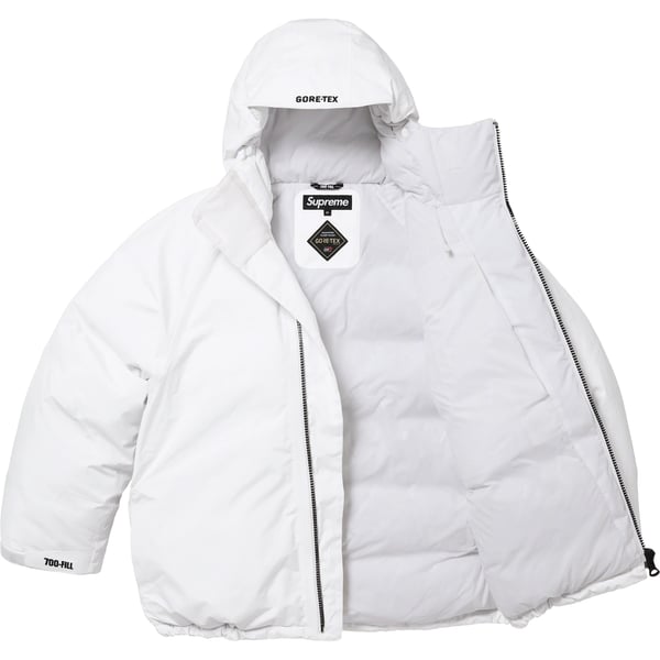 Supreme GORE-TEX 700-Fill Down Parka - White (front)