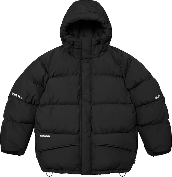 Supreme GORE-TEX 900-Fill Down Parka - Black (front)