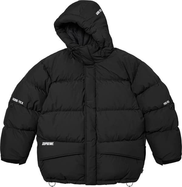 Supreme GORE-TEX 900-Fill Down Parka - Black (front)