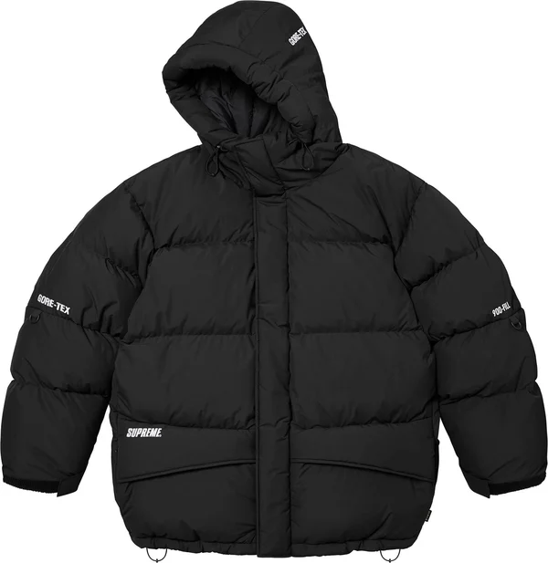 Supreme GORE-TEX 900-Fill Down Parka - Black (front)