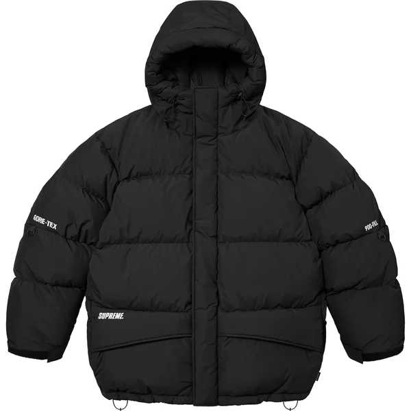 Supreme GORE-TEX 900-Fill Down Parka - Black (front)