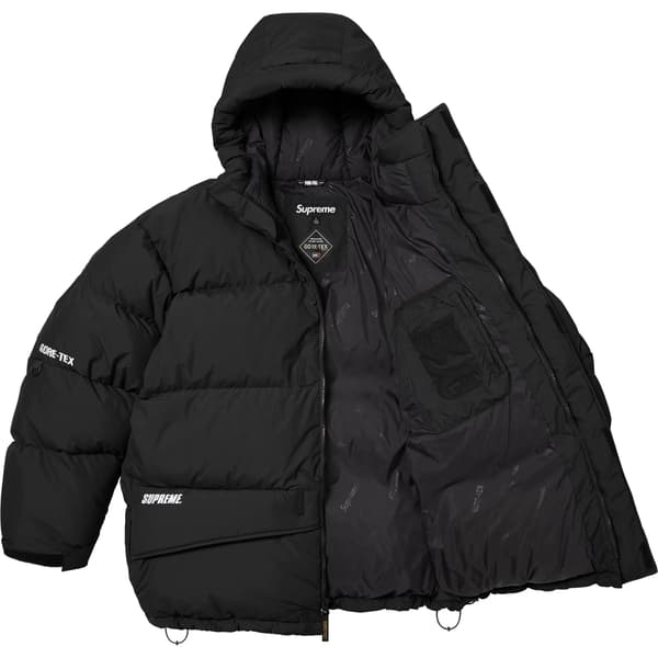 Supreme GORE-TEX 900-Fill Down Parka - Black (front)