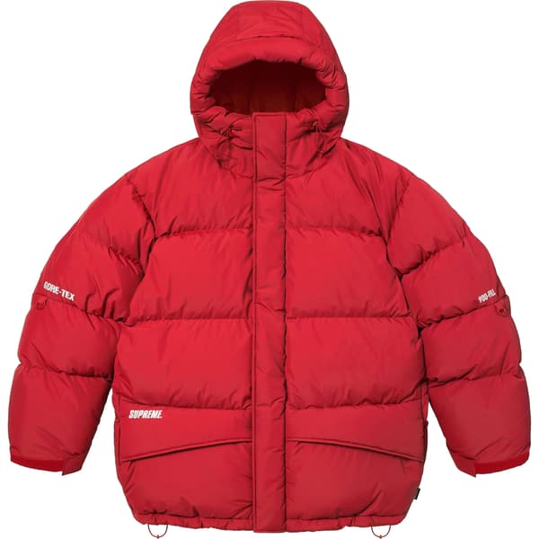 Supreme GORE-TEX 900-Fill Down Parka - Red (front)