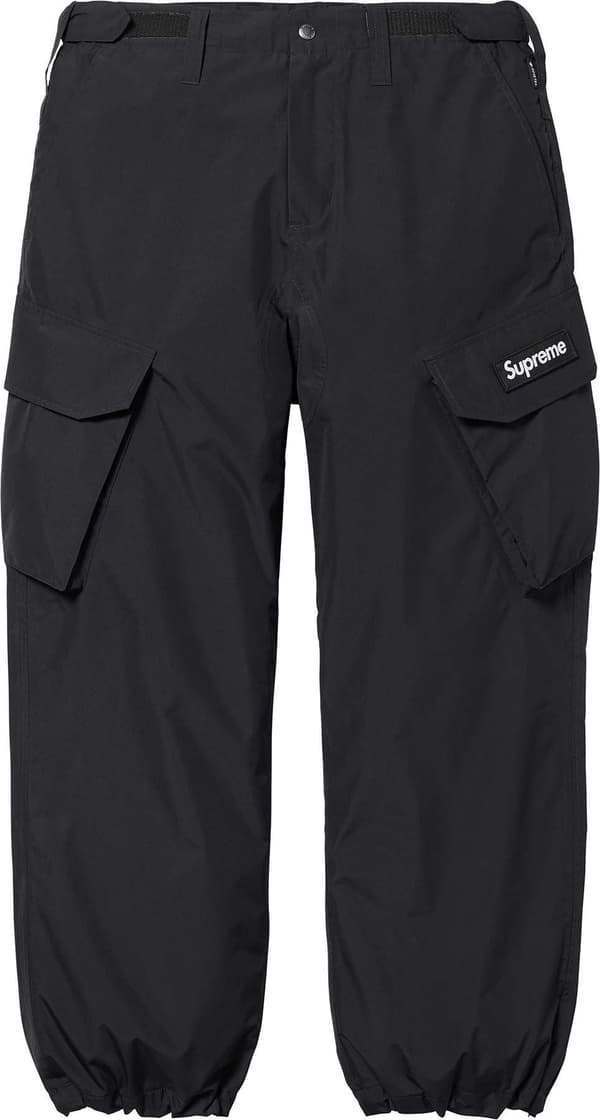 Supreme GORE-TEX Cargo Pant - Black (front)