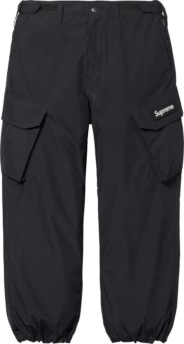 Supreme GORE-TEX Cargo Pant - Black (front)