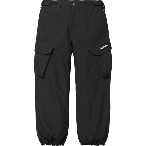 Supreme GORE-TEX Cargo Pant - Black (front)