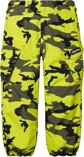 Supreme GORE-TEX Cargo Pant Fluorescent Camo
