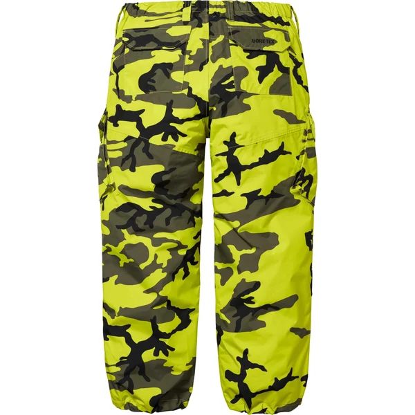 Supreme GORE-TEX Cargo Pant - Fluorescent Camo (front)