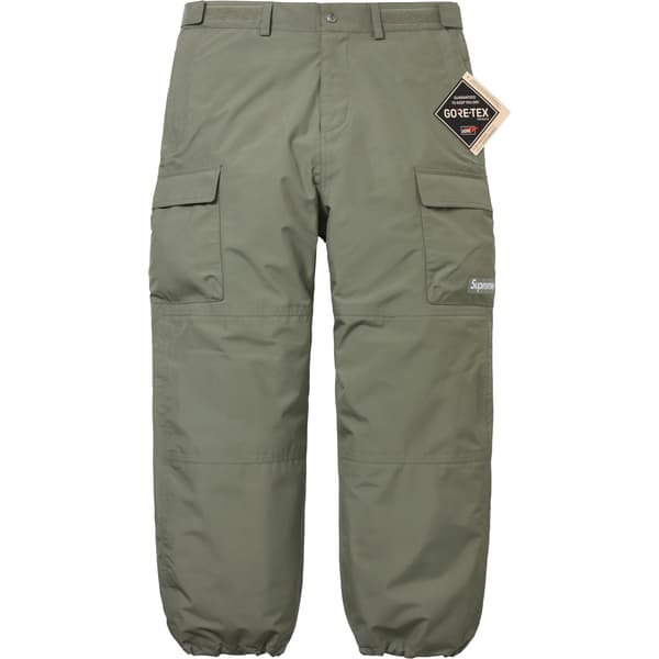 Supreme GORE-TEX Cargo Pant - Olive (front)