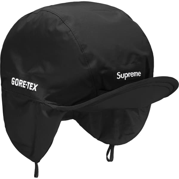 Supreme GORE-TEX Earflap Cap - Black (front)