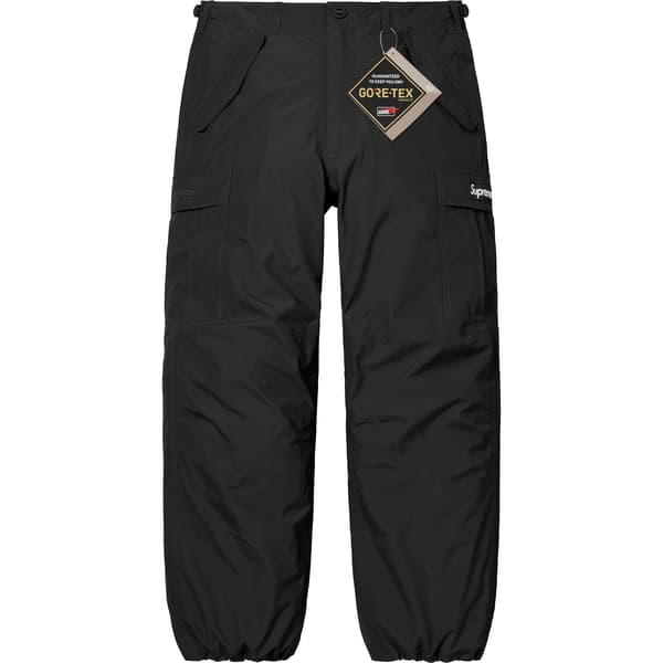 Supreme GORE-TEX PACLITE Cargo Pant - Black (front)