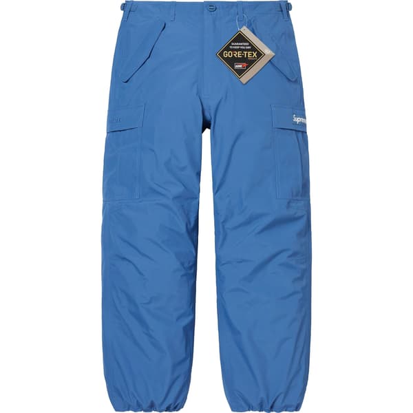 Supreme GORE-TEX PACLITE Cargo Pant - Blue (front)