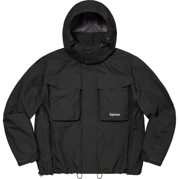 Supreme GORE-TEX PACLITE Lightweight Shell Jacket - Black (front)