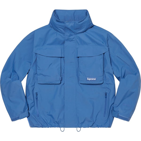 Supreme GORE-TEX PACLITE Lightweight Shell Jacket - Blue (front)