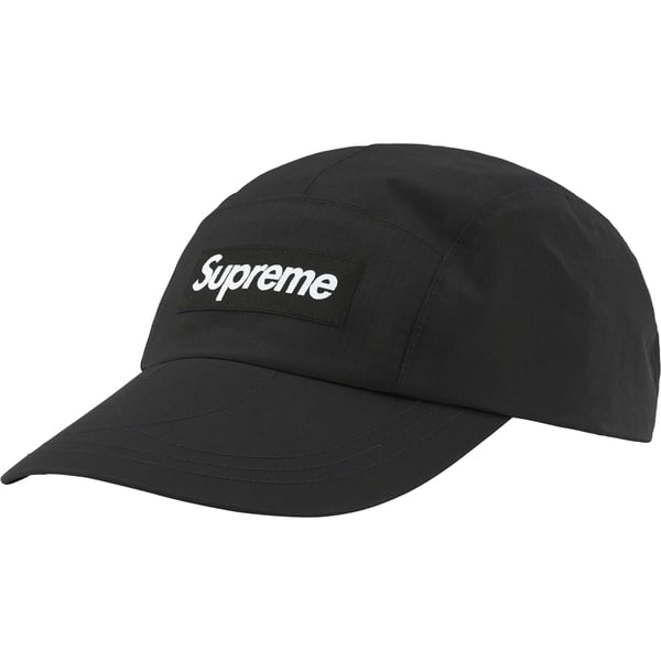 Supreme GORE-TEX PACLITE Long Bill Camp Cap - Black (front)