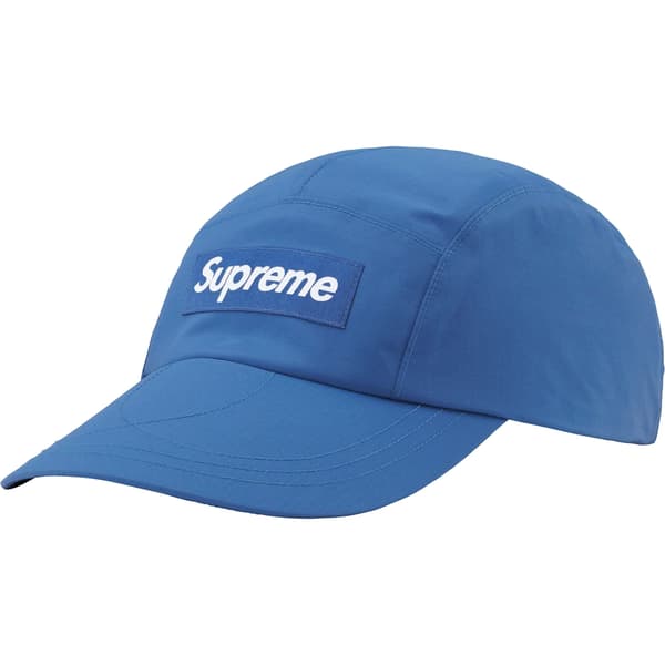 Supreme GORE-TEX PACLITE Long Bill Camp Cap - Blue (front)
