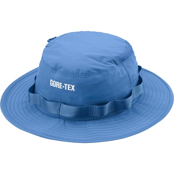 Supreme GORE-TEX PACLITE Net Boonie - Blue (front)
