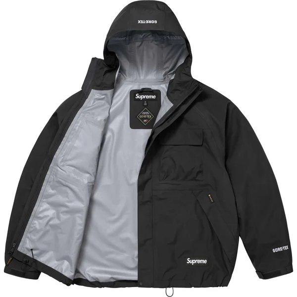 Supreme GORE-TEX Shell Jacket - Black (front)