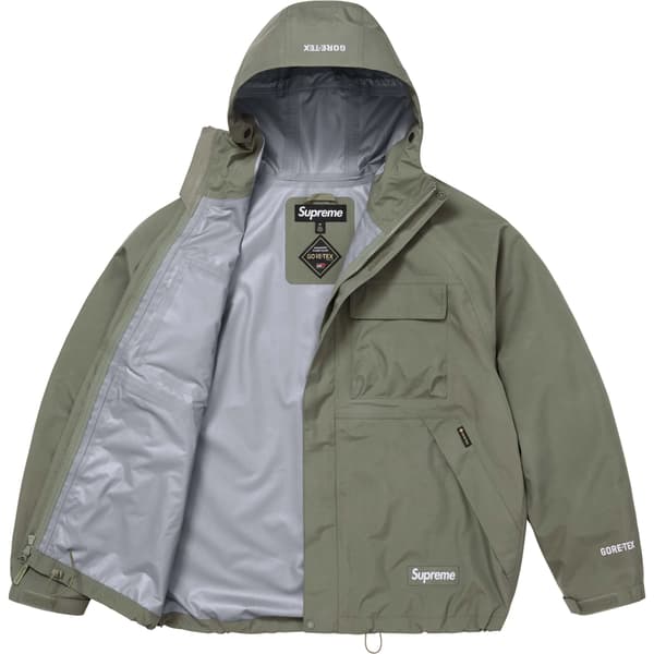 Supreme GORE-TEX Shell Jacket - Olive (front)