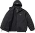 Supreme GORE-TEX Stripe Hooded Jacket - Black (front)