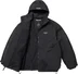 Supreme GORE-TEX Stripe Hooded Jacket - Black (front)