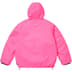 Supreme GORE-TEX Stripe Hooded Jacket - Fluorescent Pink (front)