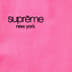 Supreme GORE-TEX Stripe Hooded Jacket - Fluorescent Pink (front)