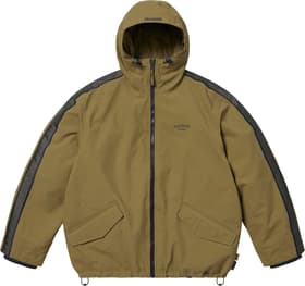 Supreme GORE-TEX Stripe Hooded Jacket Olive