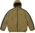 Supreme GORE-TEX Stripe Hooded Jacket - Olive (front)