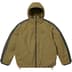 Supreme GORE-TEX Stripe Hooded Jacket - Olive (front)