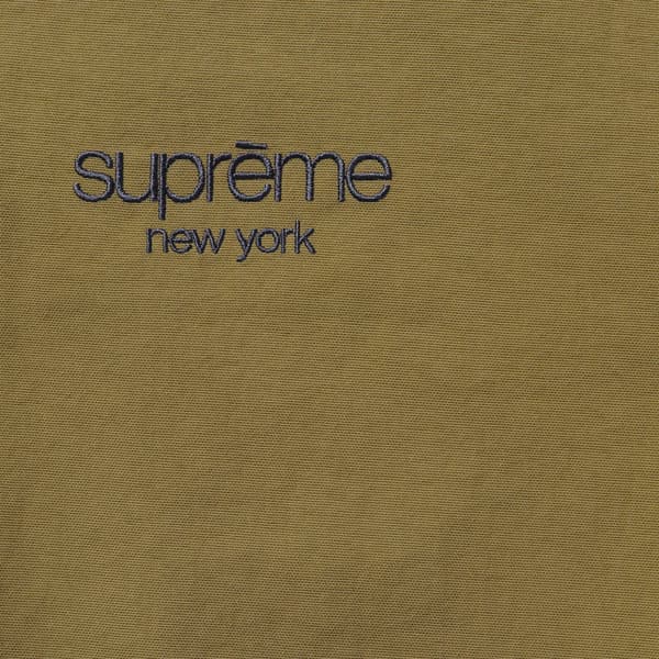 Supreme GORE-TEX Stripe Hooded Jacket - Olive (front)