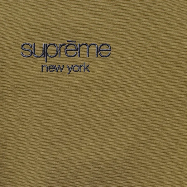 Supreme GORE-TEX Stripe Hooded Jacket - Olive (front)