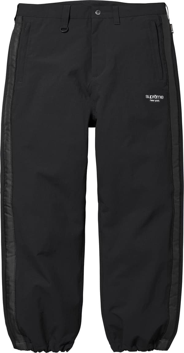 Supreme GORE-TEX Stripe Pant - Black (front)