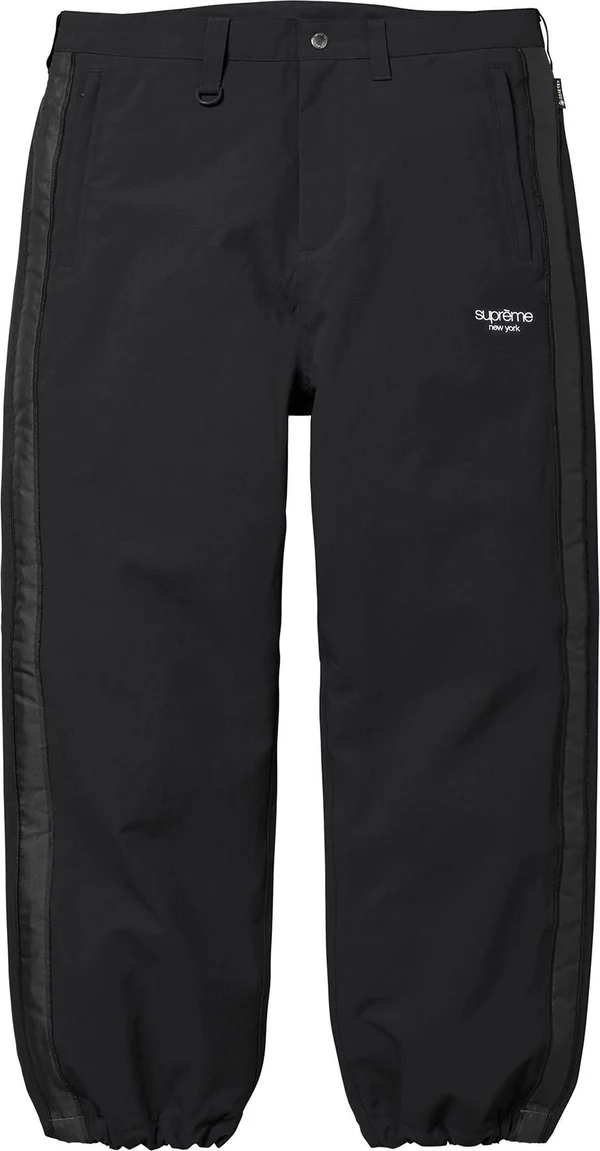 Supreme GORE-TEX Stripe Pant - Black (front)