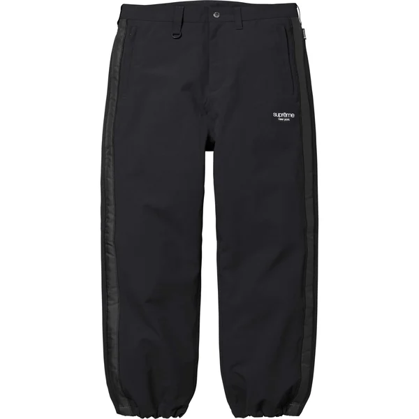 Supreme GORE-TEX Stripe Pant - Black (front)