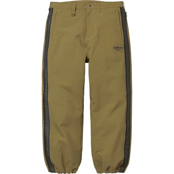 Supreme GORE-TEX Stripe Pant - Olive (front)