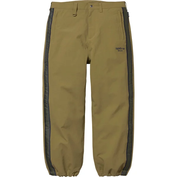 Supreme GORE-TEX Stripe Pant - Olive (front)