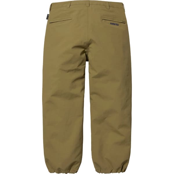 Supreme GORE-TEX Stripe Pant - Olive (front)