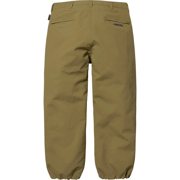 Supreme GORE-TEX Stripe Pant - Olive (front)