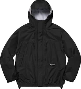 Supreme GORE-TEX Taped Seam Shell Jacket Black