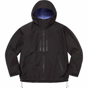 Supreme GORE-TEX Taped Seam Shell Jacket Black