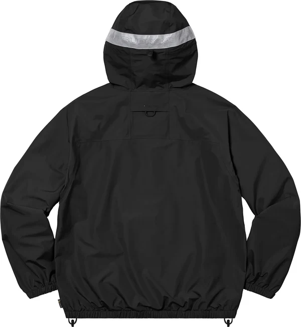 Supreme GORE-TEX Taped Seam Shell Jacket - Black (front)