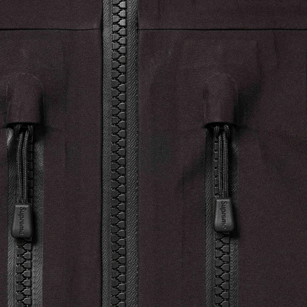 Supreme GORE-TEX Taped Seam Shell Jacket - Black (front)