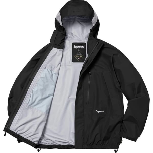 Supreme GORE-TEX Taped Seam Shell Jacket - Black (front)