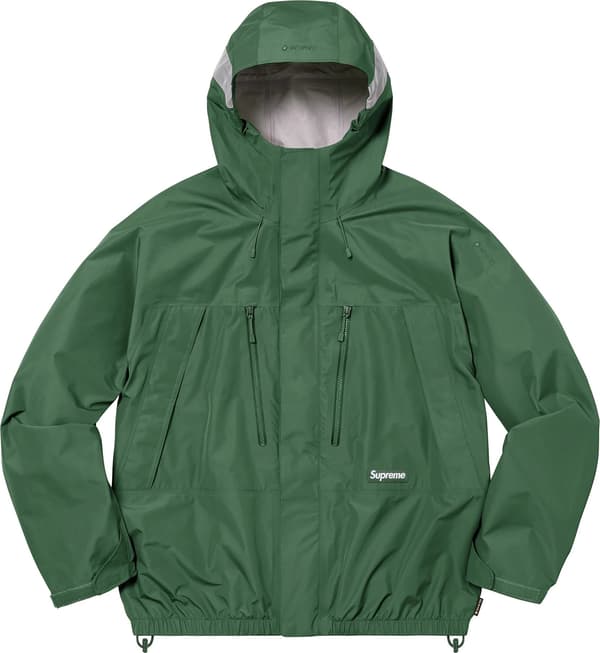 Supreme GORE-TEX Taped Seam Shell Jacket - Green (front)