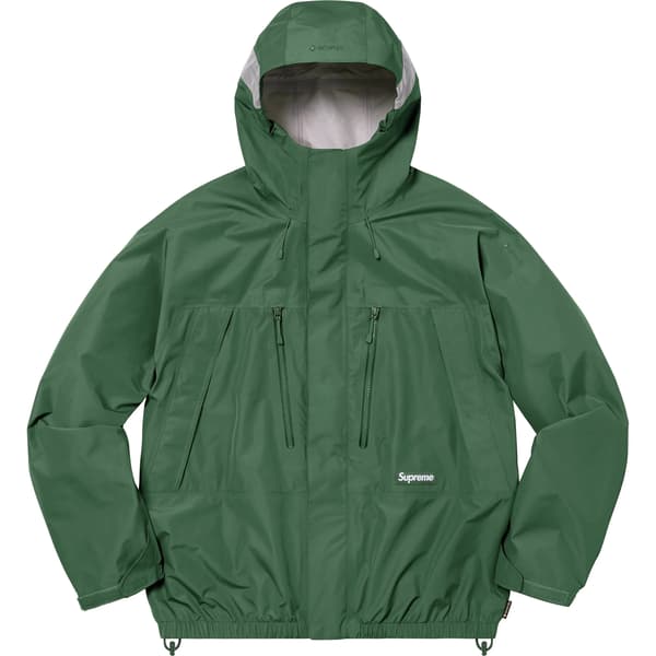 Supreme GORE-TEX Taped Seam Shell Jacket - Green (front)